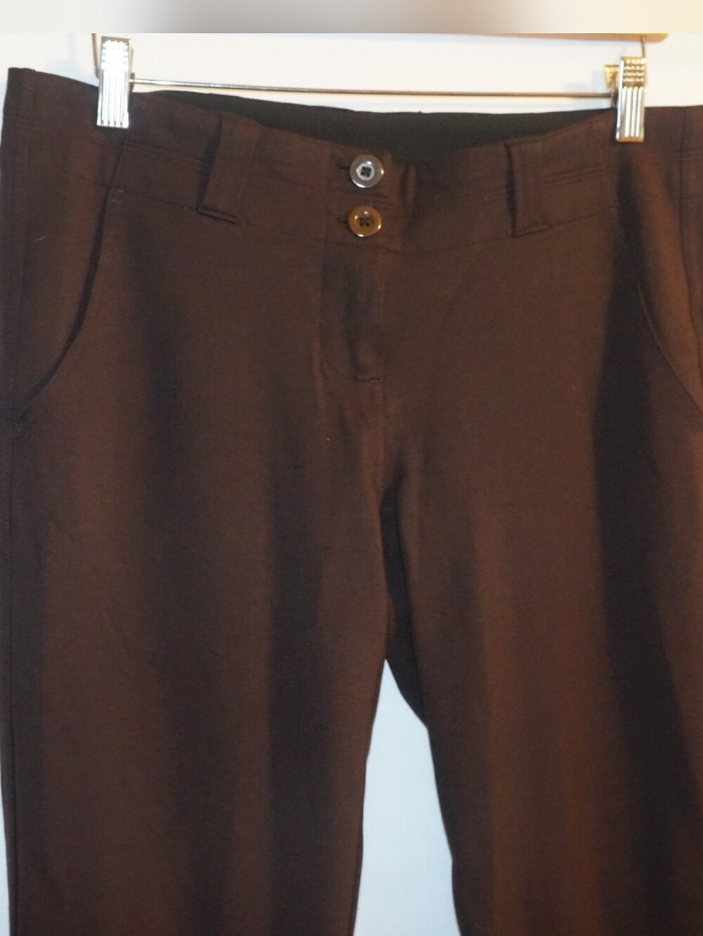 Title Nine style TN-220975 is an outdoor-focused women's stretch Pant Brown Sz 8 - Picture 8 of 12